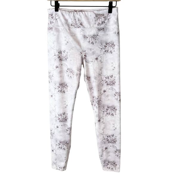 Varley Biona‎ Tight Purple Floral Leggings Sz Medium - Picture 10 of 10